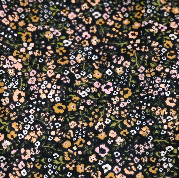 Sonoma womens plus cropped legging floral mid rise 4x nwt - Picture 2 of 2